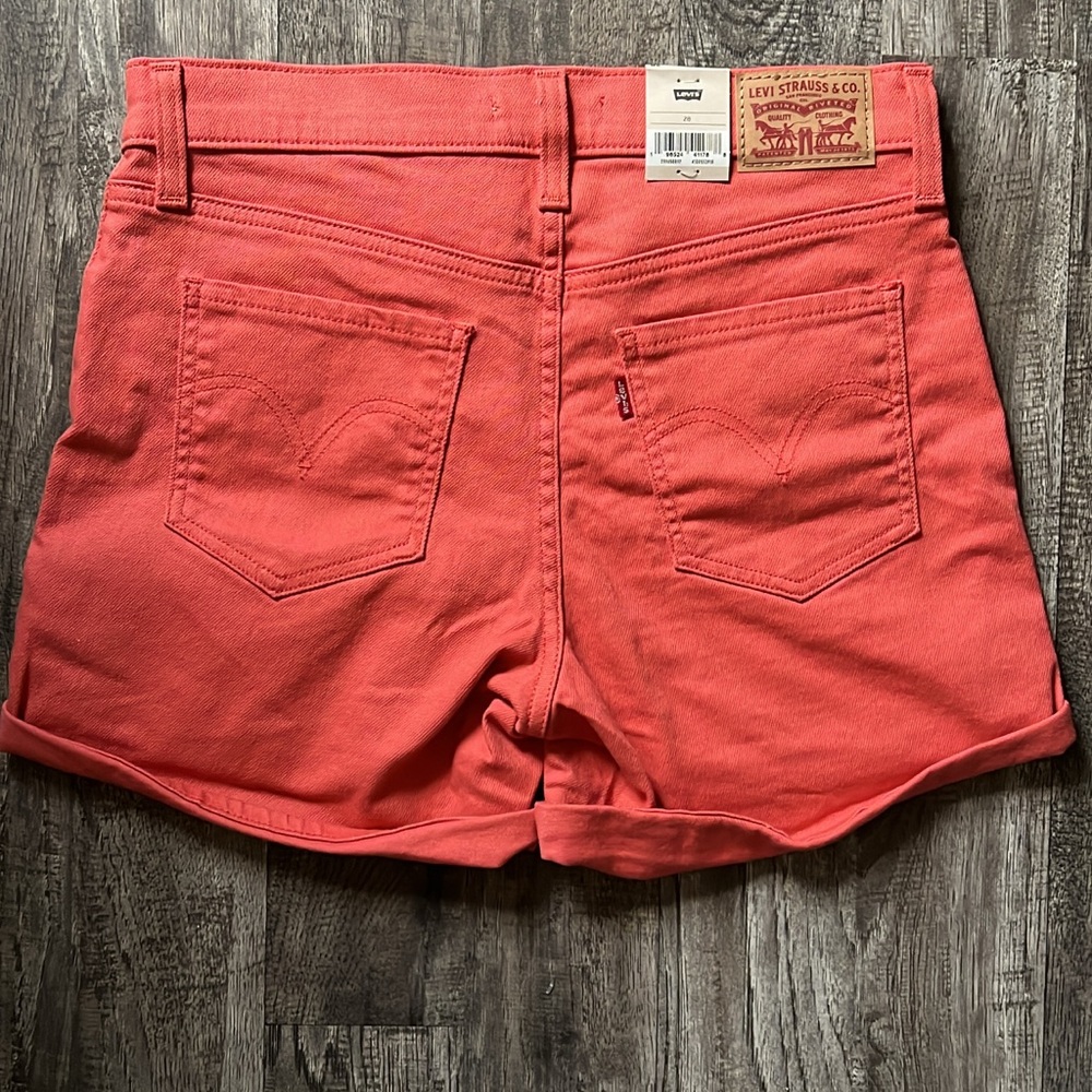 Levi's Women's Coral Shorts